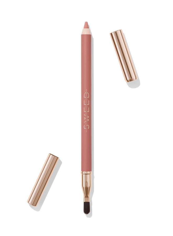 Sweed - Lip Liner Pencil | Color-Rich, Smudge + Feathering-Free | Jojoba Seed Oil to Moisturize + Nourish | Vegan, Cruelty-Free, Clean Beauty (Barely There) - Image 1